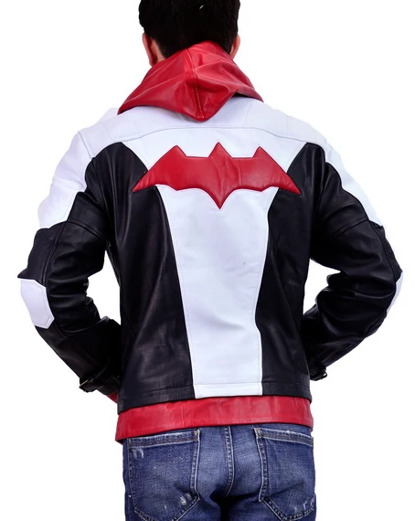 Batman Arkham Knight Jason Todd Leather Jacket Red Hood