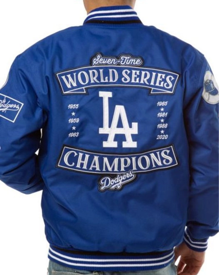 Los Angeles Dodgers 2020 World Series Champions Jacket