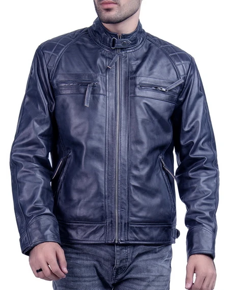 Buy Moto Vintage Leather Jacket
