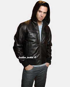 smart casual leather jacket