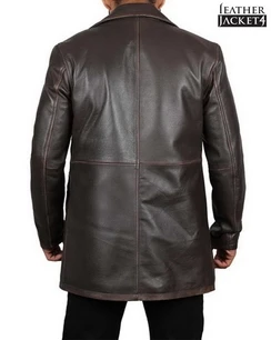 Dean Winchester Supernatural Winter Real Leather Coat