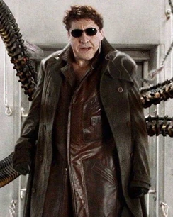 Spider-Man No Way Home 2021 Doctor Octopus Leather Coat
