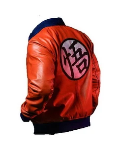 Dragon Ball Z Super Goku Kakarot Mens Leather Jacket