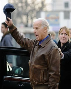 Joe Biden Aviator Leather Jacket