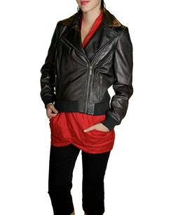 Lady Biker Leather Jacket