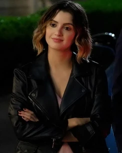 Laura Marano The Perfect Date Leather Jacket