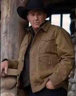 Kevin Costner Yellowstone Brown Jacket