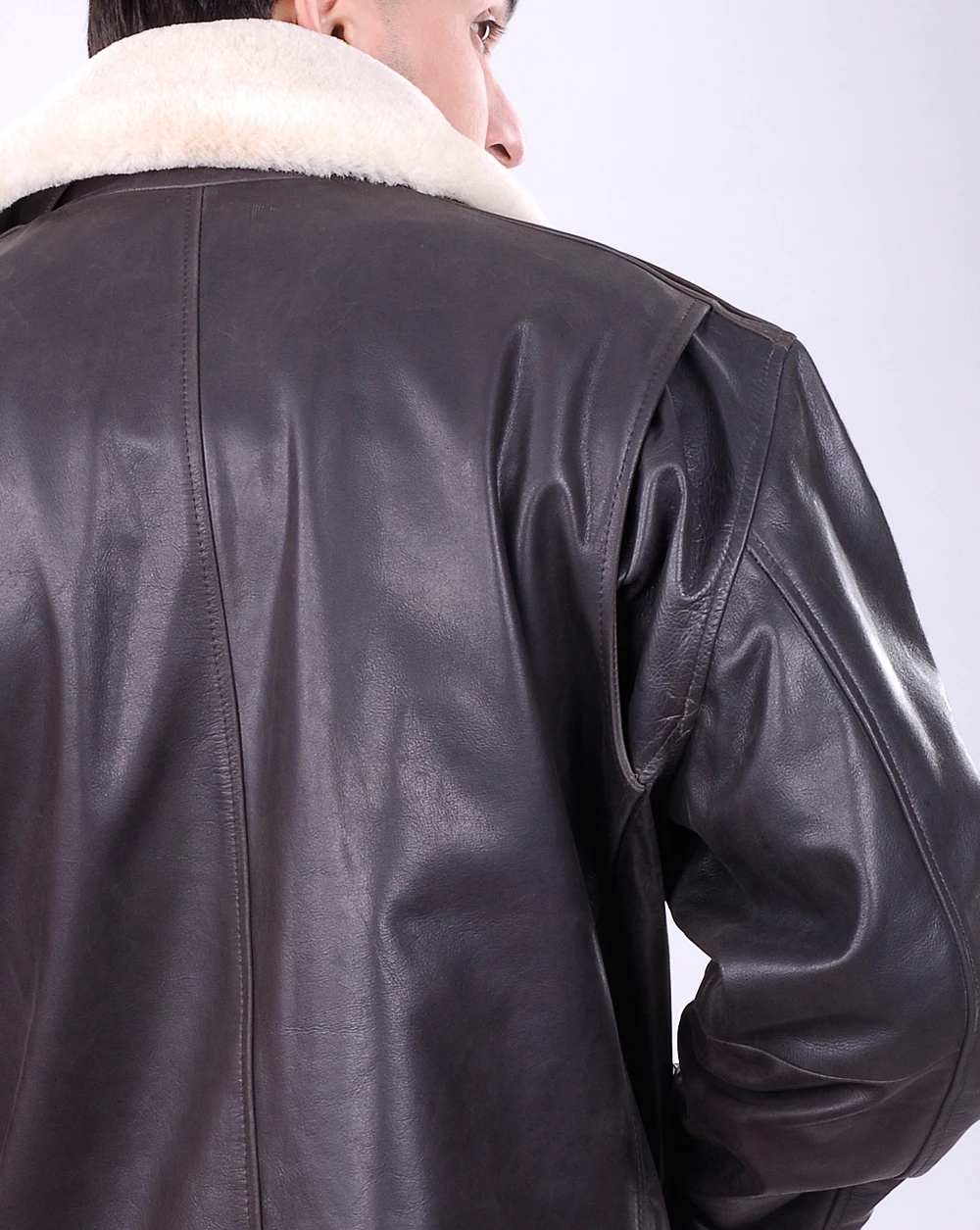 Alpha Flight Leather Jacket