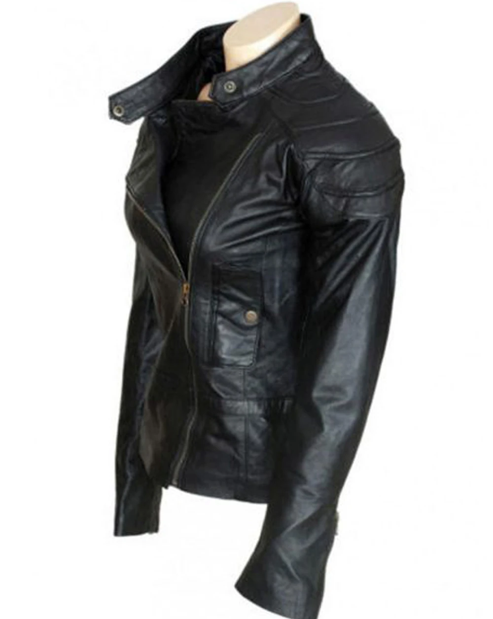 Angelina Jolie Wanted Fox Leather Jacket