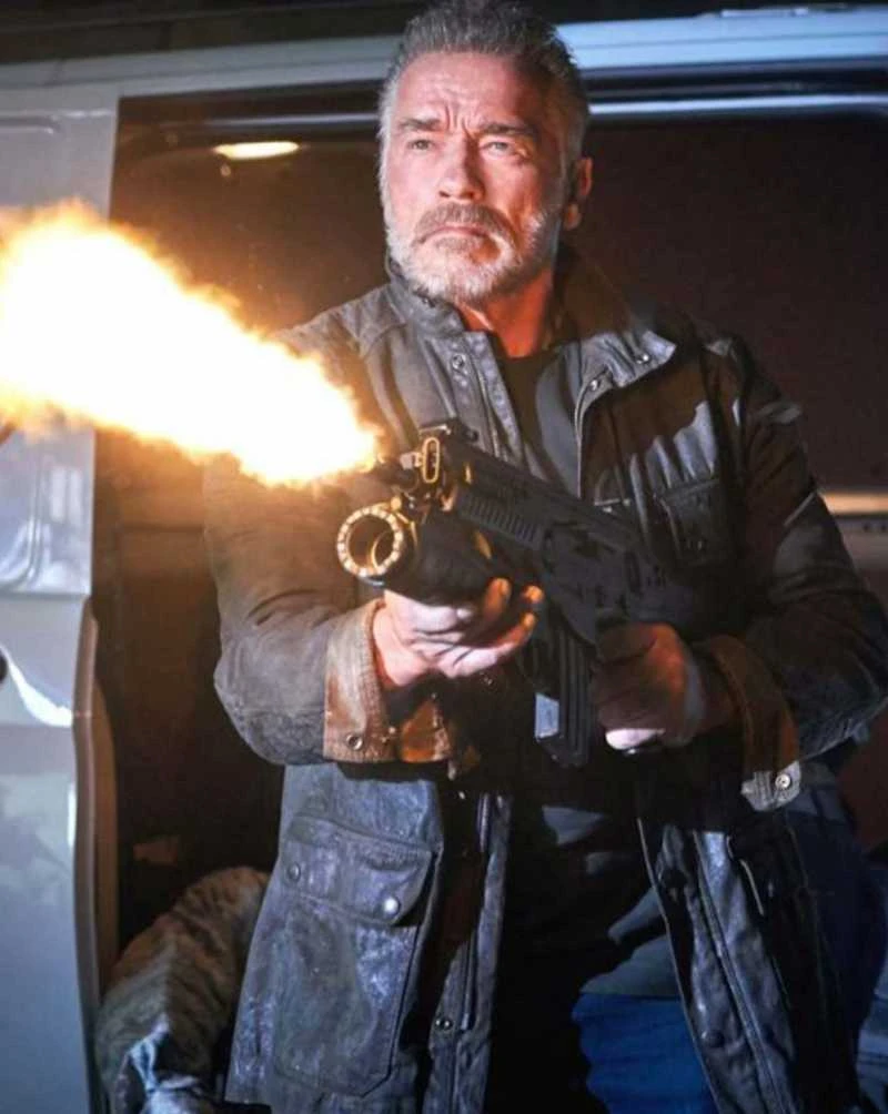 Arnold Schwarzenegger Terminator Dark Fate Jacket