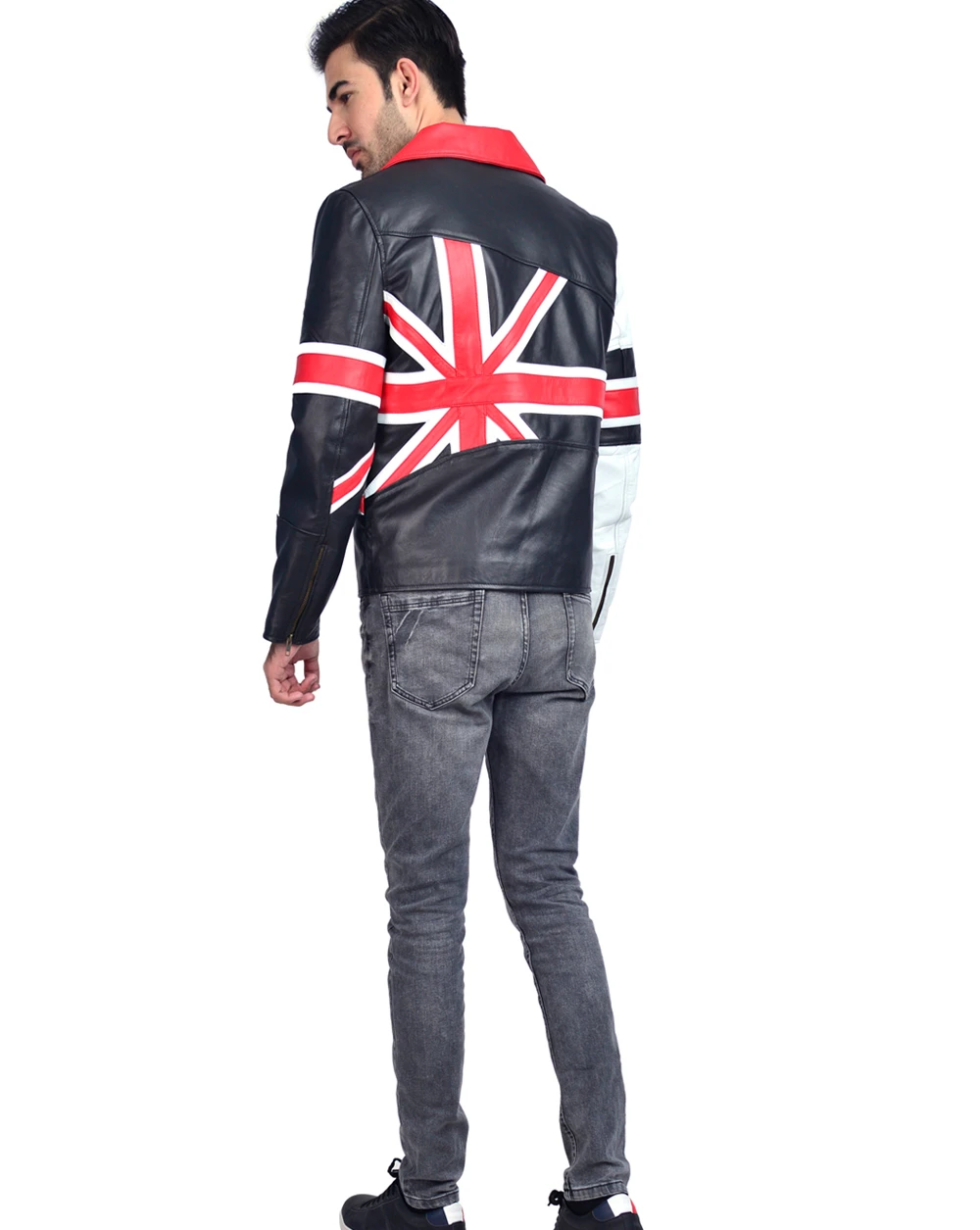 Union Jacket British Biker Leather Jacket
