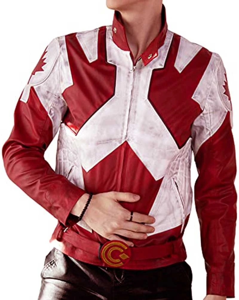 Captain Canada Canuck Leather Jacket 