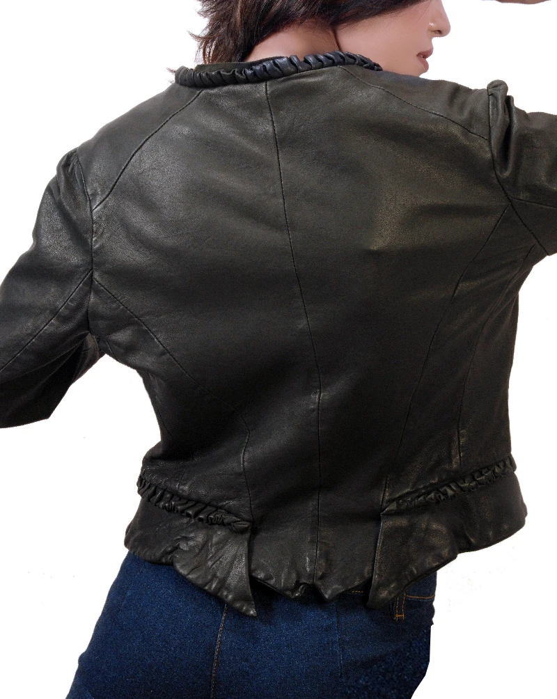 Leather Jacket for College Teens