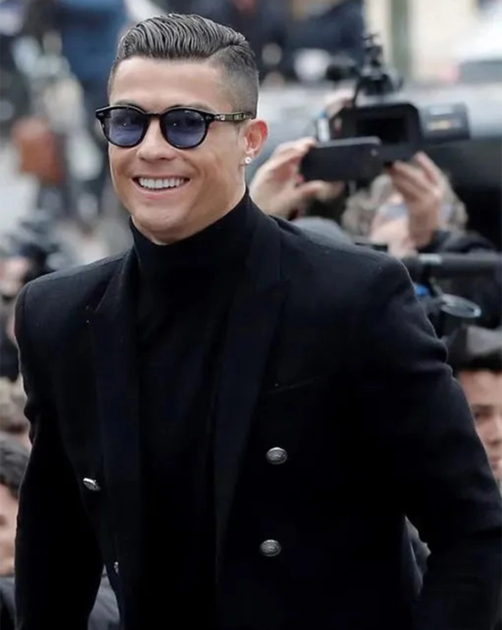 Cristiano Ronaldo Black Blazer
