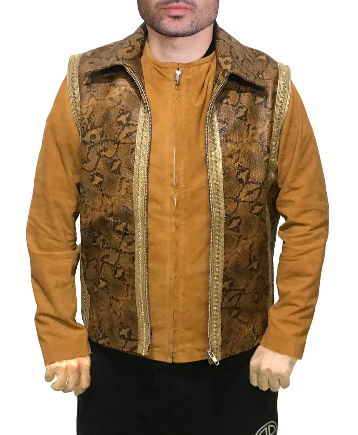 Crocodile Dundee Paul Hogan Leather Jacket
