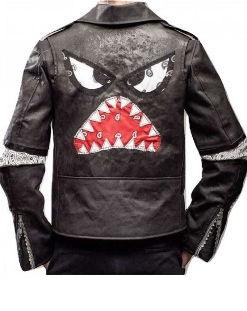 Daft Punk Instant Crush Shark Julian Casablancas Leather Jacket
