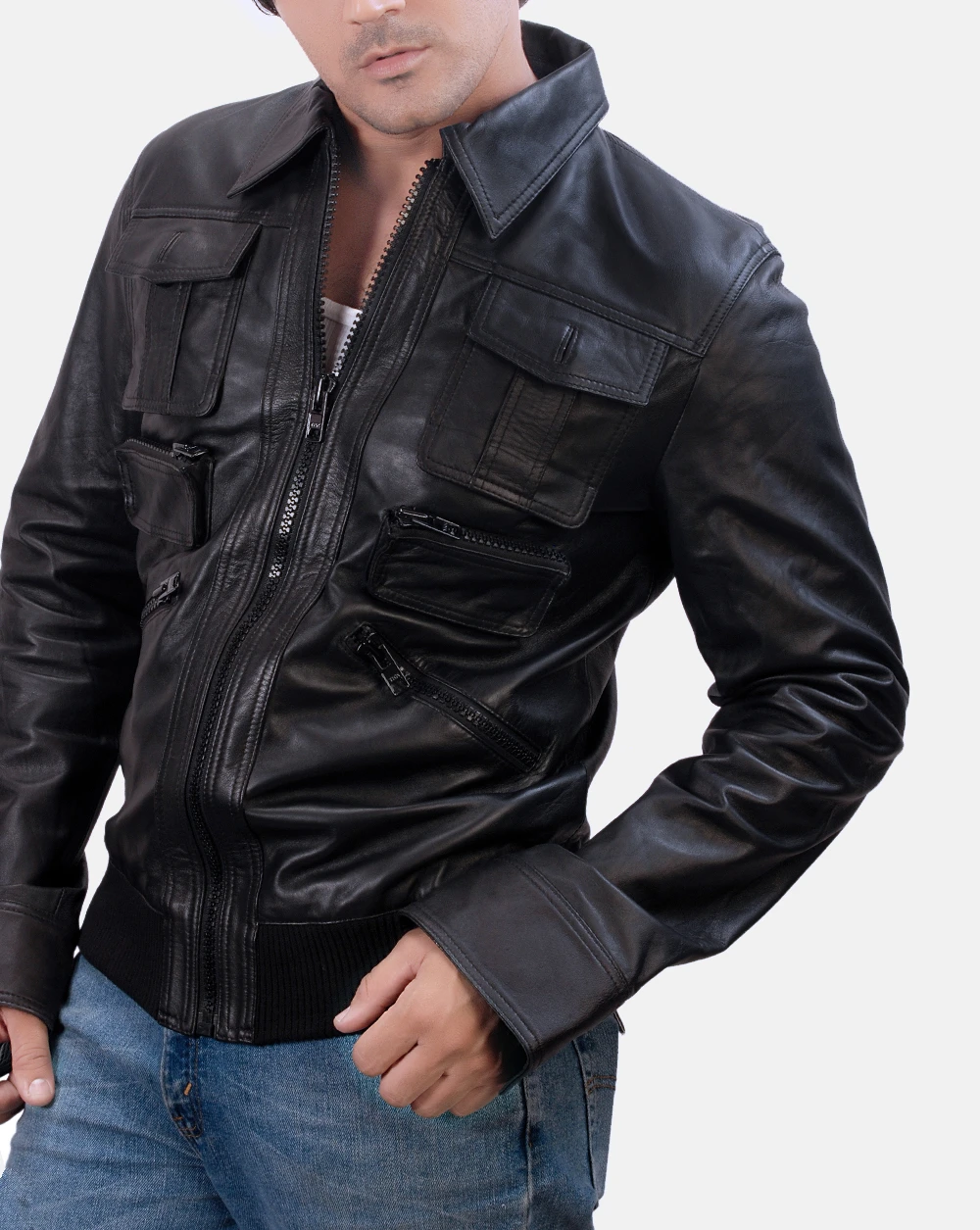 Dorian New York Lamb Leather Jacket