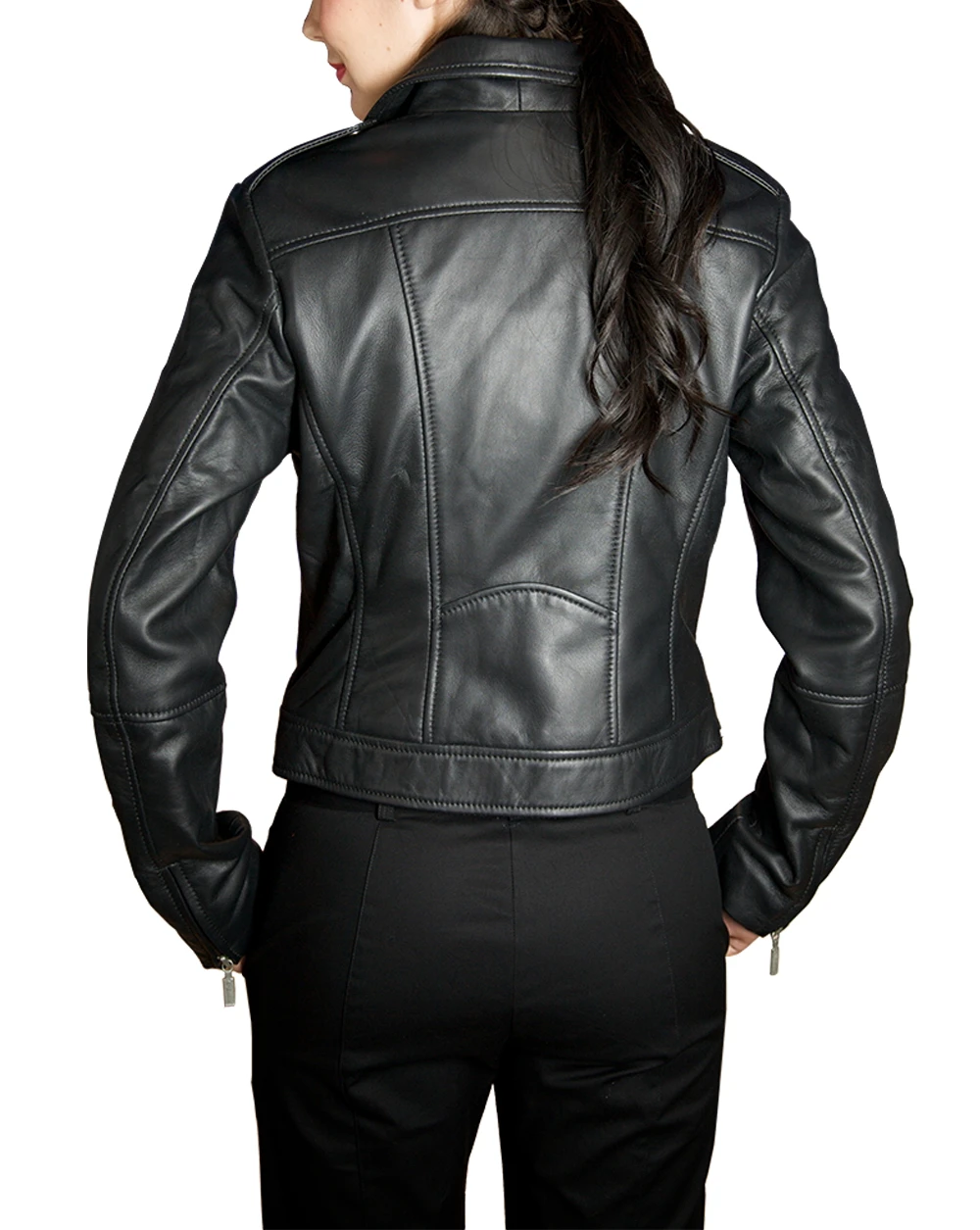 Biker Leather Jacket for womens