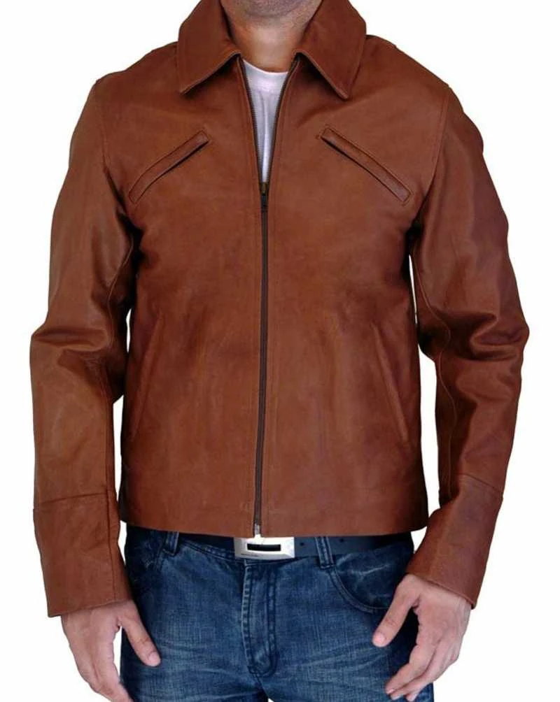 Joseph Gordon-Levitt Inception Leather Jacket