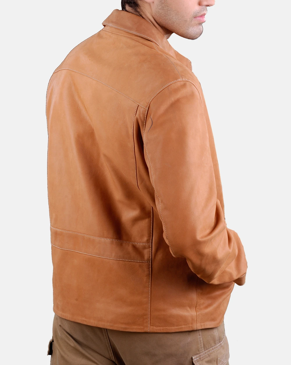 Kansas bomber leather jacket
