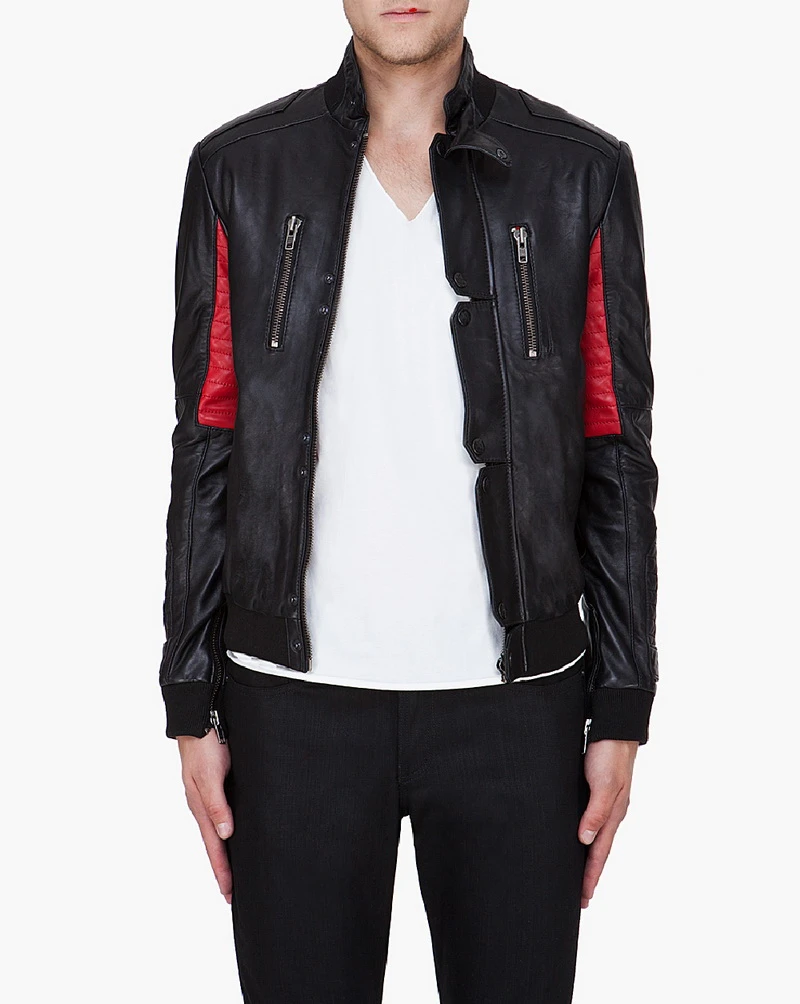 Surface to Air - KID CUDI CHAMP Leather Jacket Replica