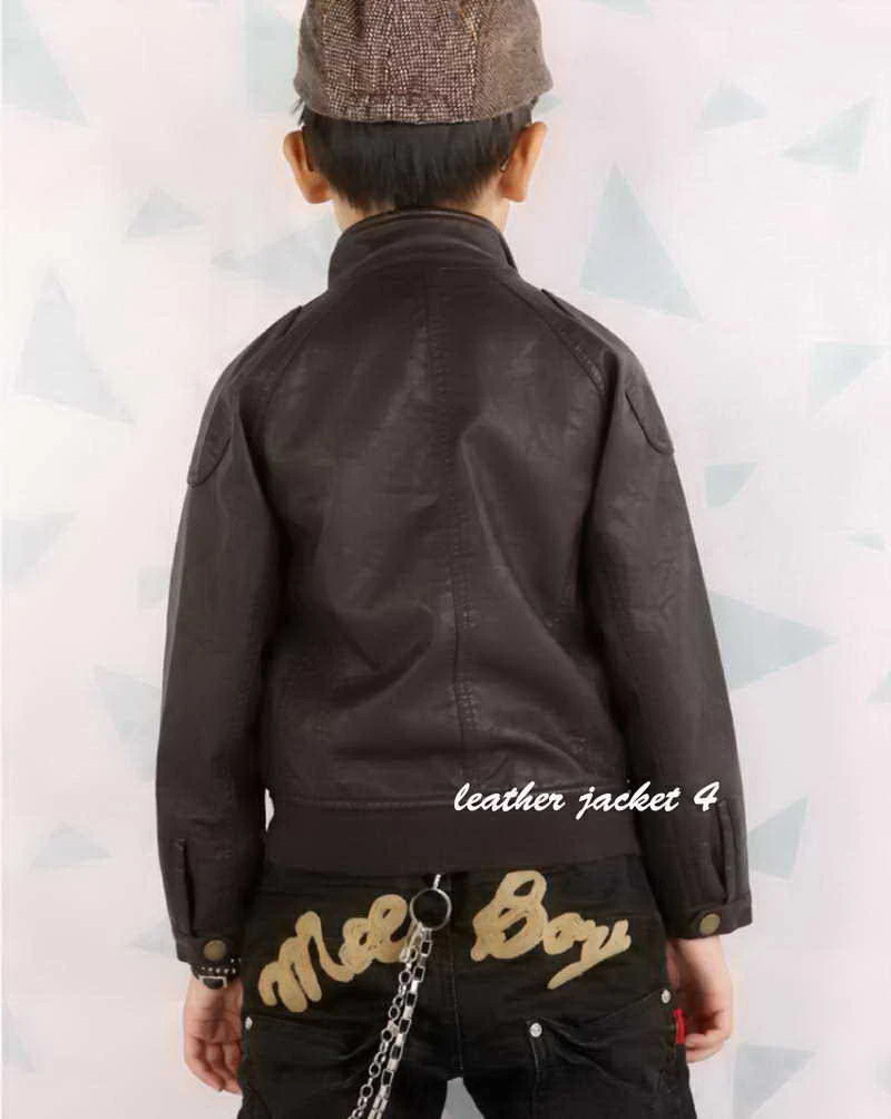 Toddler leather jacket