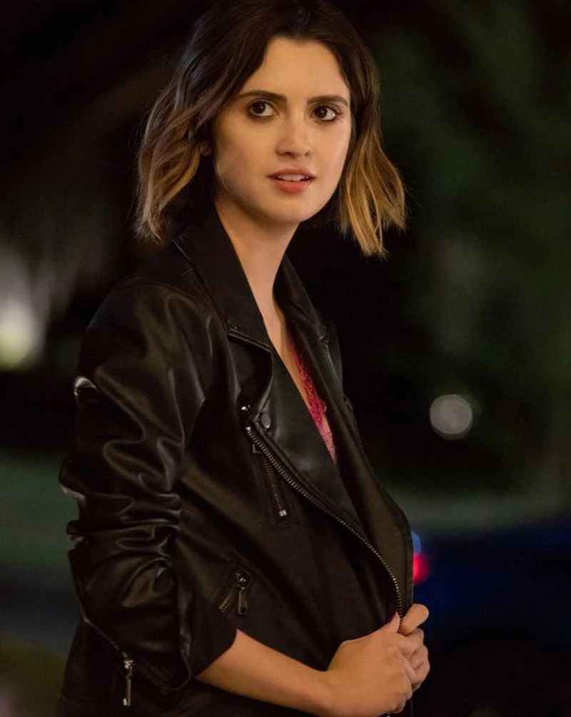 Laura Marano The Perfect Date Leather Jacket