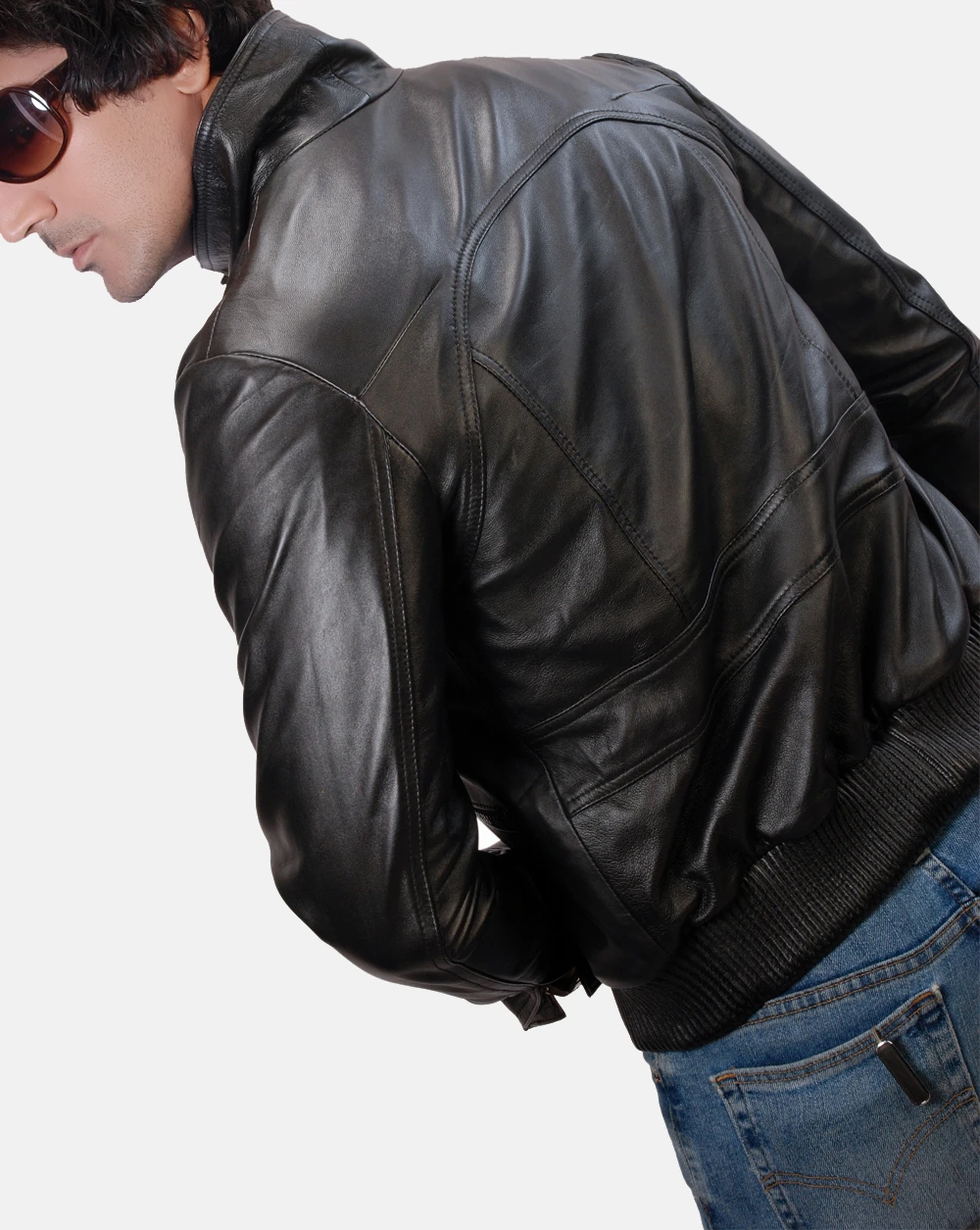 Jbross Biker Leather Jacket