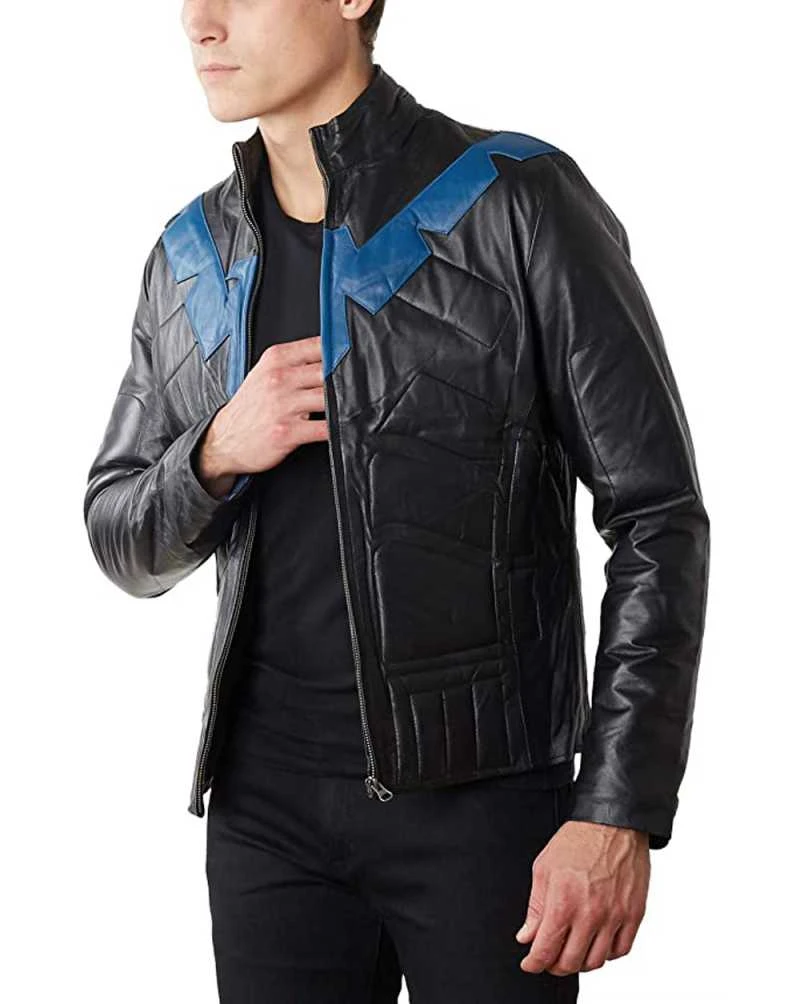 Men's Nightwing Leather Jacket