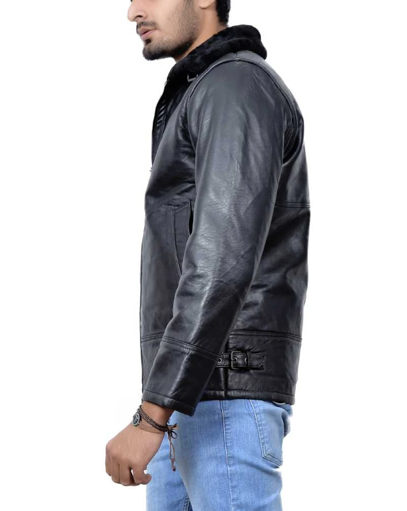 New York Shearling Leather Jacket
