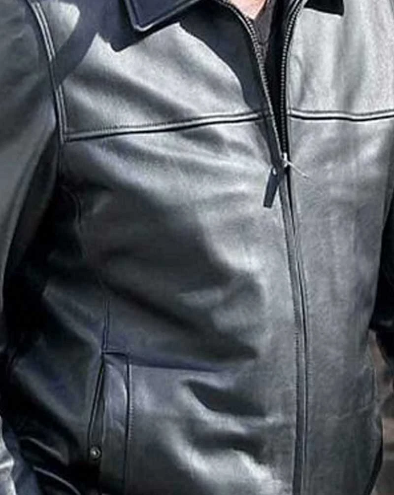 Richard Roundtree Shaft Leather Jacket
