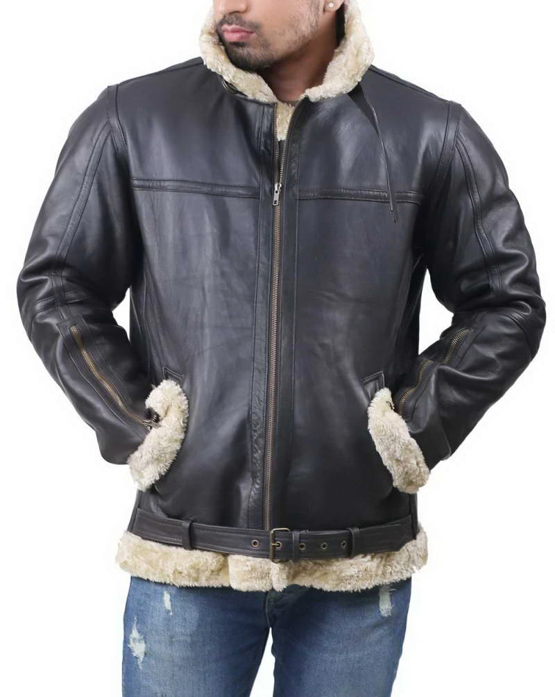 Buy Shearling Leather Jacket