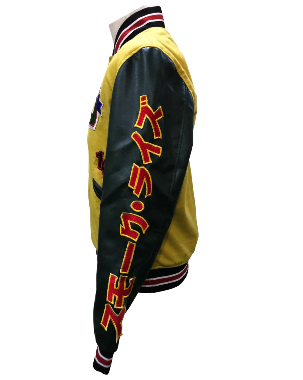 Smoke Rise Unisex All Star Varsity Jacket Hipster Wool Melton Jacket