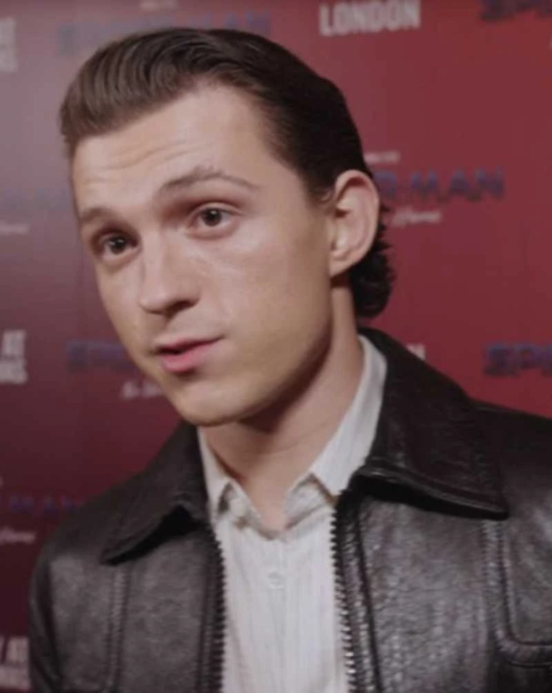 Spider Man No Way Home Movie Event Tom Holland Leather Jacket