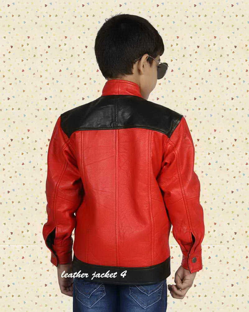 Biker jacket for teenage boys