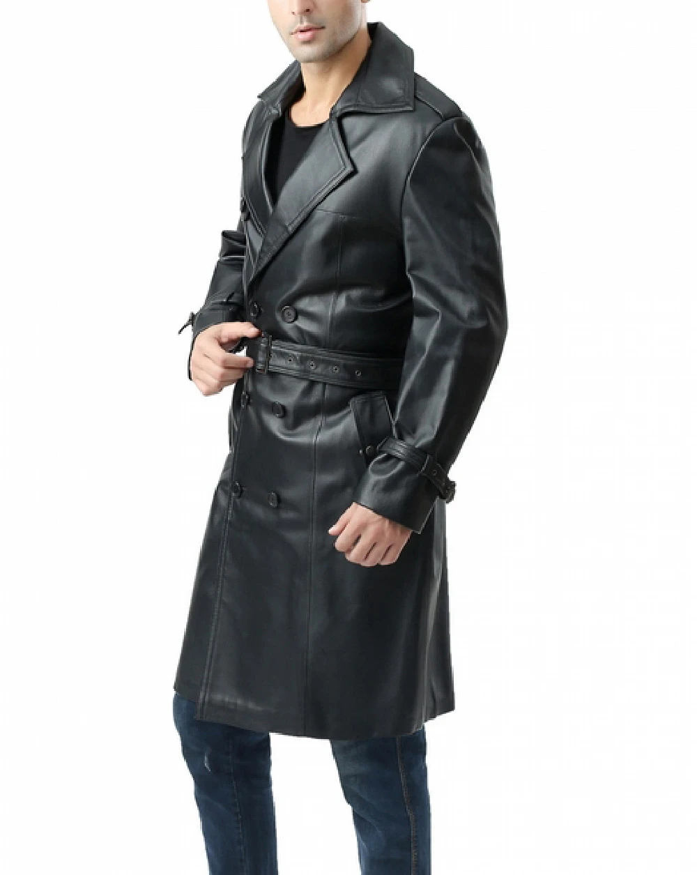 Leather Contemporary Lamb Topper Coat